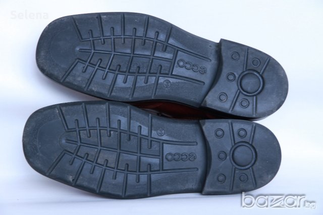 кафяви мъжки обувки ЕССО, снимка 3 - Ежедневни обувки - 20673399