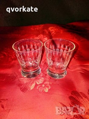 Две чашки за ракия, снимка 2 - Чаши - 24573773