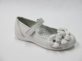 Детски обувки PONKI естествена кожа в бяло 26/30, снимка 1 - Детски маратонки - 20679969