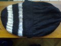 Ръчно плетена скиорска шапка с две лица , снимка 1 - Шапки - 13393320