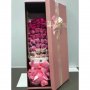 51 Големи Вечни рози в стилна кутия. Подарък за 8 Март,Подарък за жената, подарък за съпругата, снимка 2