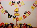 Украса за детски рожден ден с Мики Маус, снимка 4