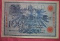 100 марки 1908 Германия червен печат, снимка 2
