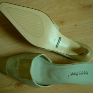 Чисто нови луксозни италиански чехли от естествена кожа Mario Ponti, снимка 3 - Чехли - 12150315