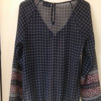 прозрачна блуза, снимка 3 - Блузи с дълъг ръкав и пуловери - 19656085