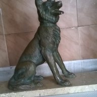 стара статуетка-куче, снимка 1 - Антикварни и старинни предмети - 16547046
