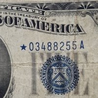 Rare $ 5 DOLLARS STAR NOTE 1934 SILVER CERTIFICATE, снимка 1 - Нумизматика и бонистика - 19417298