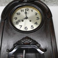 Дървен стенен часовник немски ленцкирх, снимка 3 - Стенни часовници - 23091770