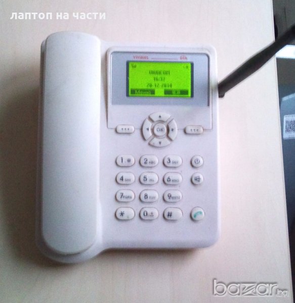 Стационарен фиксиран телефон със СИМ карта. Модел: ETS-3023 , снимка 1