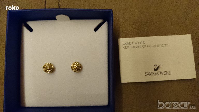 Обици Сваровски, снимка 1