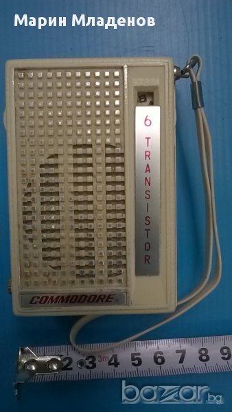 Стар транзистор Commodore 6 transistor, снимка 1