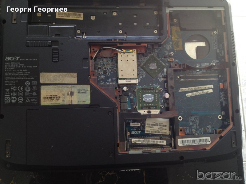 Продавам лаптоп за части Acer Aspire 5520 , снимка 1