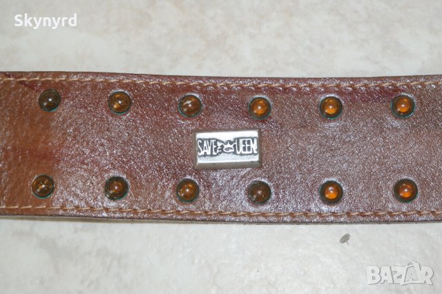 Save The Queen Оригинален дамски кожен колан, снимка 4 - Колани - 23512987