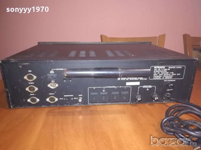Strato stereo receiver-west germany-внос швеицария, снимка 5 - Ресийвъри, усилватели, смесителни пултове - 21018516