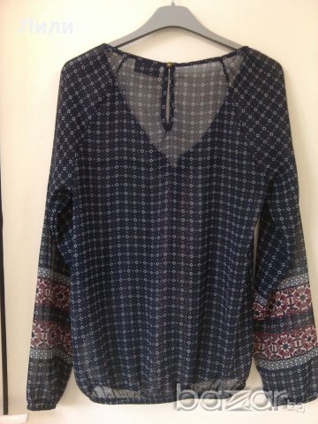 прозрачна блуза, снимка 3 - Блузи с дълъг ръкав и пуловери - 19656085