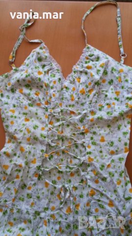 Дълга памучна рокля на Юнона , снимка 3 - Рокли - 24880043