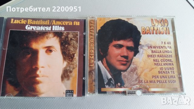 LUCIO BATTISTI, снимка 1 - CD дискове - 24553467