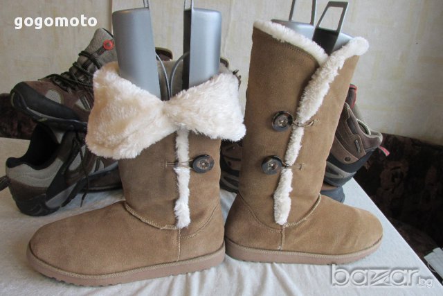 UGG аналог, топли, зимни ботуши, N- 42, 100% естественa кожа,GOGOMOTO.BAZAR.BG®, снимка 17 - Дамски ботуши - 17430414