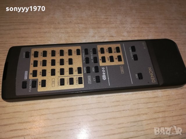 denon-audio remote control-внос швеицария, снимка 4 - Ресийвъри, усилватели, смесителни пултове - 22145727
