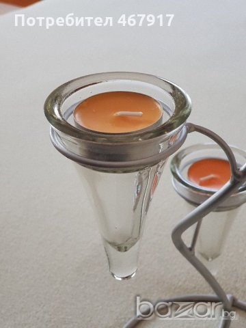 Свещник „ТРОЙКА“ , снимка 3 - Декорация за дома - 21190061