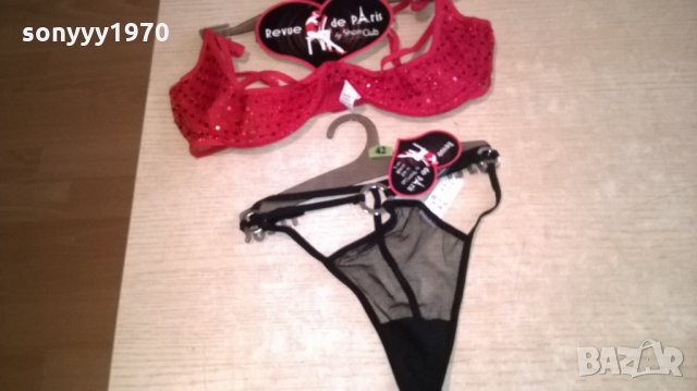 revue de paris-секси комплект с метални пръстени-внос, снимка 4 - Корсети, бюстиета, топове - 22646763