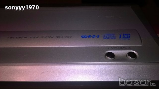 Sharp sd-ex100h cd/tuner rds/amplifier/aux-внос швеицария, снимка 13 - Ресийвъри, усилватели, смесителни пултове - 15661323