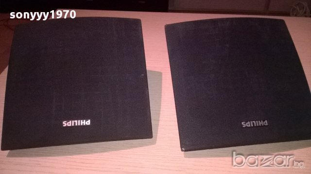 philips-2 броя колони-20/20см-внос швеицария, снимка 3 - Тонколони - 12499174