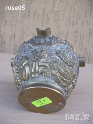 Пепелник бронзов - 544 гр., снимка 3 - Други ценни предмети - 24395860
