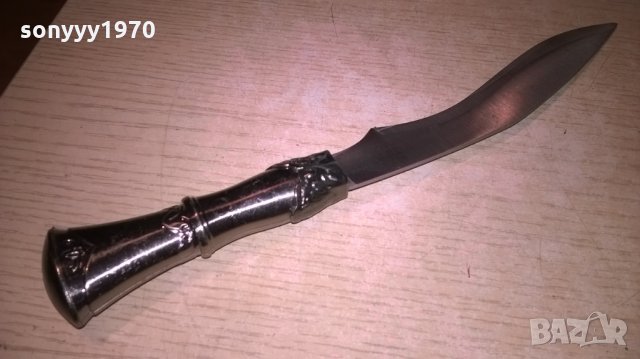 кукри-ретро колекция-крив нож-26см-внос швеицария, снимка 5 - Колекции - 22569251