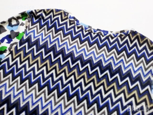 RIANI Womens Zig Zag Design Knit Cardigan Blouse Дамска Жилетка Size L - Нова, снимка 9 - Сака - 21103889
