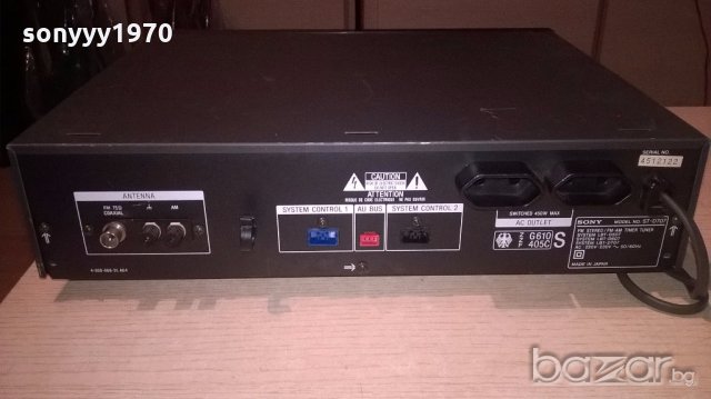 sony st-d707 tuner-made in japan 220v-внос швеицария, снимка 12 - Ресийвъри, усилватели, смесителни пултове - 18659544