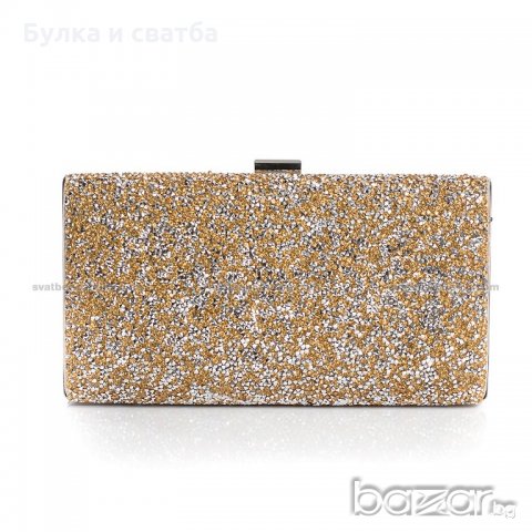 Вечерна дамска чанта с камъни 3 цвята, снимка 12 - Чанти - 21125468