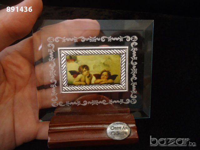 КРАСИВ ИТАЛИАНСКИ ПОДАРЪЧЕН СУВЕНИР АНГЕЛЧЕТА ХЕРУВИМЧЕТА, снимка 4 - Картини - 17915685