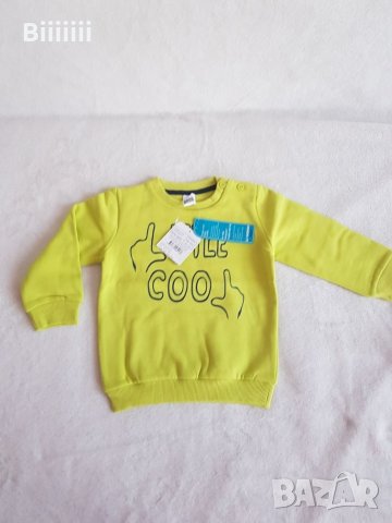 Нова ватирана блузка 9-12 месеца , снимка 2 - Бебешки блузки - 22976508