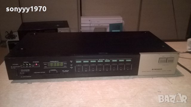pioneer tx-930l tuner-made in belgium-внос франция, снимка 3 - Ресийвъри, усилватели, смесителни пултове - 25176475