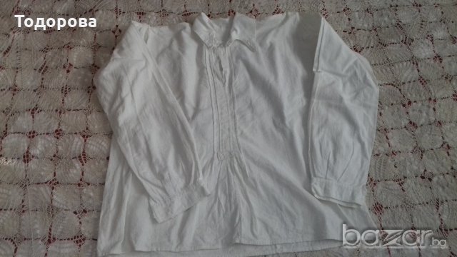  Къса кенарена риза  от  национална носия, снимка 2 - Антикварни и старинни предмети - 18871340