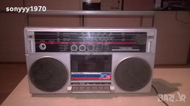 toshiba rt-70s-ретро колекция, снимка 4 - Радиокасетофони, транзистори - 21825778