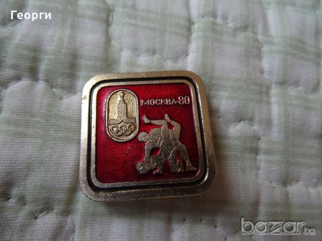 Значки-олимпиада Москва 80, снимка 3 - Други ценни предмети - 20182760