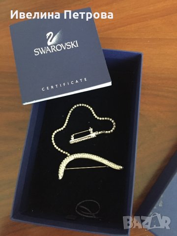 Брошка Swarovski