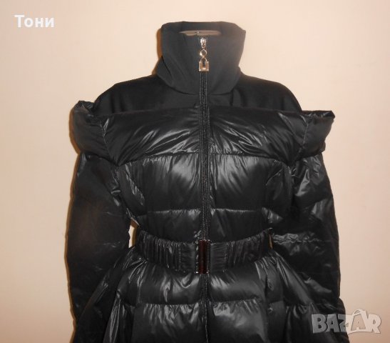 Елегантно черно яке Elisabetta Franchi , снимка 4 - Якета - 21973425