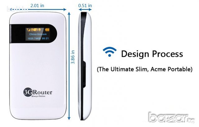 БЕЗЖИЧЕН 3G РУТЕР TJ-EW101, снимка 5 - Рутери - 8756979