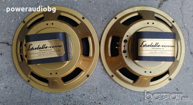 Vintage широколентови Isophon P30/37/10 Echolette алнико - 4бр говорители , снимка 10 - Тонколони - 20249118