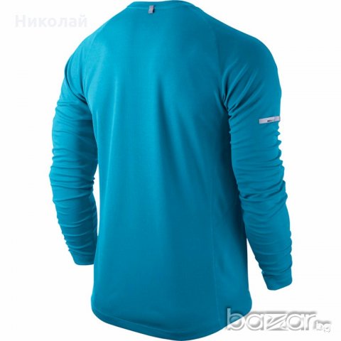 Nike Miler Long Sleeve Tee UV , снимка 2 - Спортни дрехи, екипи - 19864331