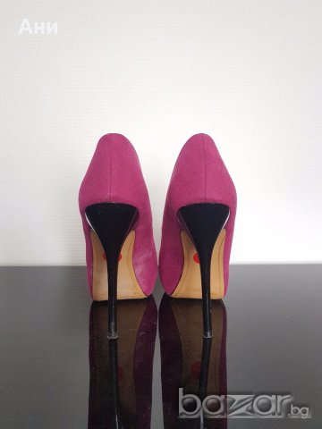 Лилави обувки Bershka 39 номер-НАМАЛЕНИЕ, снимка 4 - Дамски обувки на ток - 18610442