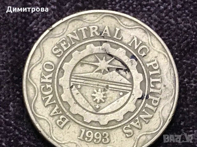 5 песо Филипини 2002 