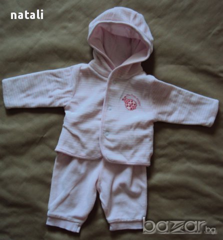 Комплектче за момиченце Baby Club на C&A, размер 56 см, снимка 2 - Комплекти за бебе - 16394363