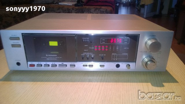 pioneer rx-30l-stereo cassette receiver-made in japan, снимка 8 - Ресийвъри, усилватели, смесителни пултове - 9040357