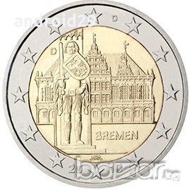 2 Евро монети (възпоменателни) емитирани 2010г, снимка 3 - Нумизматика и бонистика - 16389409
