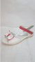 Детски сандали HUA HONG бяло и розово панделка ест.стелка, снимка 1 - Детски сандали и чехли - 14752035