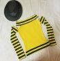 Блузка в черно и жълто , снимка 1 - Блузи с дълъг ръкав и пуловери - 25744290